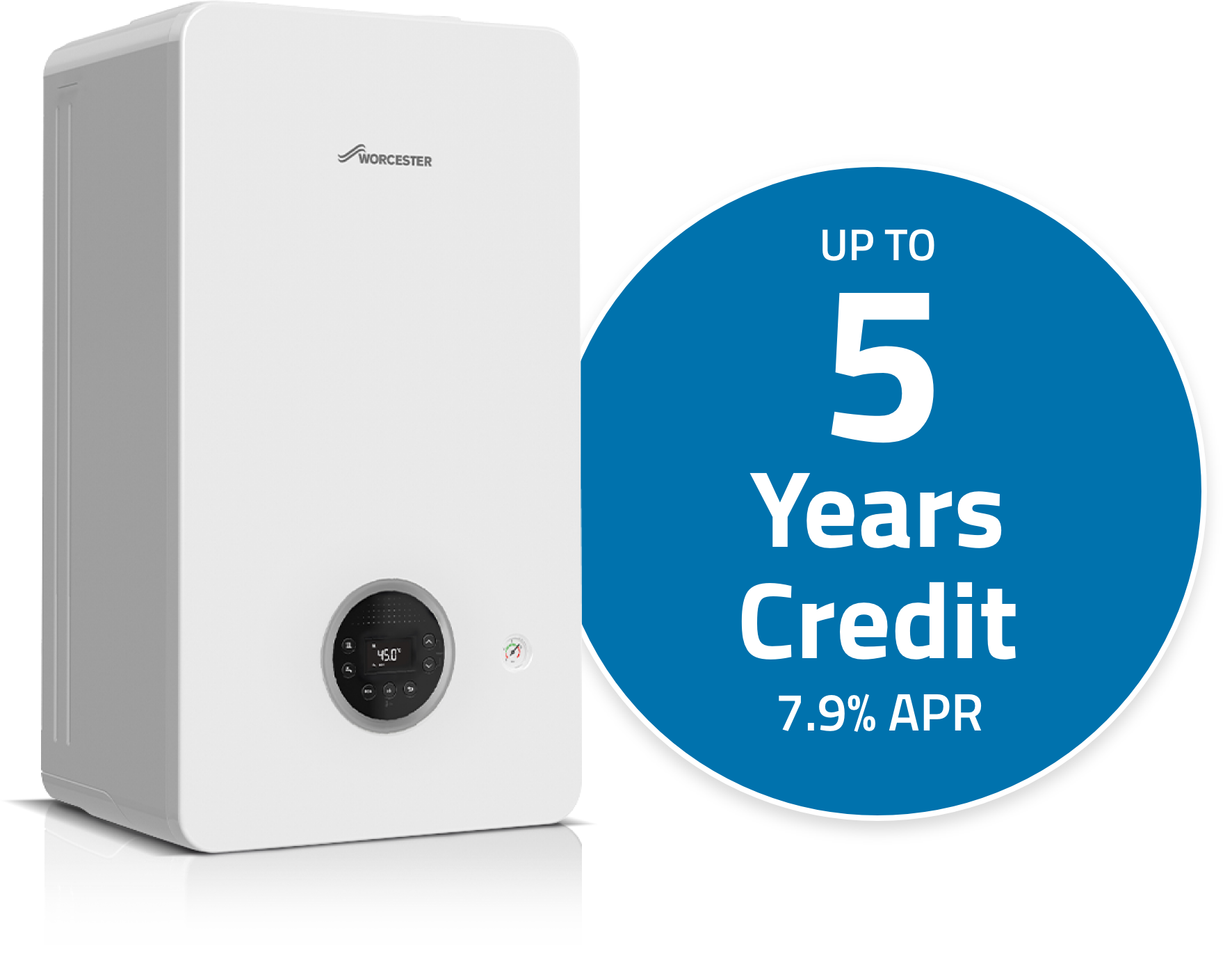 Up to 5 Years Credit (7.9% APR)